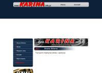 Strona internetowa z Karina. Ppuh. Waldemar Kowalik