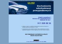 Lex-Med. Dochodzenie odszkodowań powypadkowych