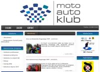 Strona internetowa z Automobilklub Stołeczny \"mak\"