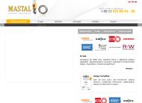 Strona internetowa z Mastal PP