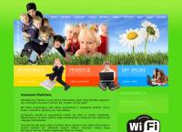 Strona internetowa z Mega Hopland