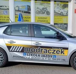 Modraczek. Szkoła jazdy