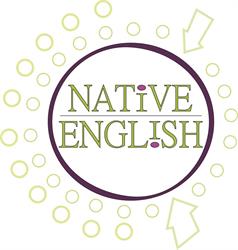 "native English"