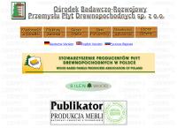 Ośrodek Badawczo - Rozwojowy Przemysłu Płyt Drewnopochodnych