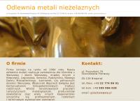 Gałązka Wojciech. Odlewnia metali nieżelaznych. Odlewy artystyczne, użytkowe i techniczne