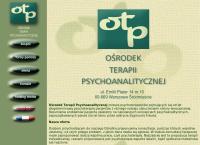 Strona internetowa z Ośrodek Terapii Psychoanalitycznej