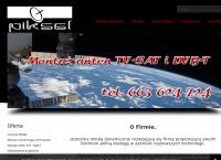 Strona internetowa z Piksel. Pw