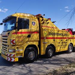 Pomoc Drogowa Dobrowolski Łomża 24h/7 Usługi dźwigowe