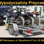 Wypożyczalnia Przyczep Warszawa pod motocykle motory