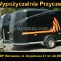 Wypożyczalnia Przyczep Warszawa zabudowane Cargo Furgon