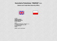 Rejman. Kancelaria patentowa