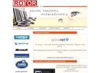 Rotor. Sprzedaż artykułów elektronicznych i serwis komputerów, RTV oraz GSM