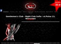 Strona internetowa z Sofia - Night Club Gogo