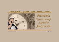 Biń Marek, Mistrz Dypl. Rzeczoznawca. Pracownia Konserwacji Zegarów Antycznych