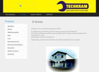 Strona internetowa z \"techkram\"
