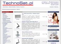 Strona internetowa z Technosat Fhu