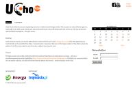 Strona internetowa z Ucho. Klub Muzyczny