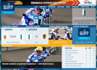 Strona internetowa z Unia Tarnów. Żużlowa Sportowa Spółka Akcyjna