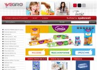 Strona internetowa z Wegro