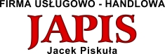 Japis. Firma Usługowo-Handlowa. Piskuła J.