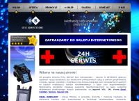 Strona internetowa z Inn-Sat Sieci Komputerowe