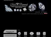 Strona internetowa z Mart Diamonds