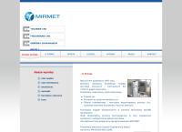 Strona internetowa z Mirmet. Obróbka metali