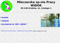 Widok. Mleczarska Spółdzielnia Pracy