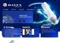 Strona internetowa z Davex. Phu. Peciak d.