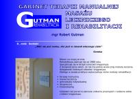 Gutman Robert. Gabinet Masażu Leczniczego, Terapii Manualnej i Rehabilitacji
