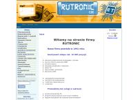Rutronic. Części elektroniczne, komputery. Serwis
