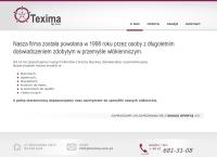 Texima. Surowce, przędza, tkaniny