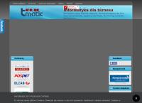 Strona internetowa z T-Matic Ełk. Sp. Z O.o. Systemy Komputerowe