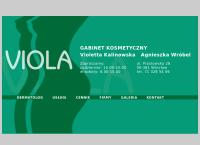 Viola. Gabinet kosmetyczny. Kalinowska V.