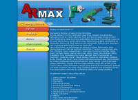 Strona internetowa z Armax