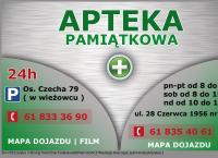 Pamiątkowa. Apteka
