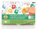 FARBY DO MALOWANIA PALCAMI 50 ML ZESTAW 6 KOLORÓW KOH-I-NOOR