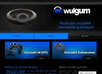 Strona internetowa z Zakład Wyrobów Gumowych \"wulgum\"