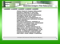 Strona internetowa z Stolarstwo Robaczyński