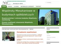 Strona internetowa z Armar Zarządzanie Wspólnotami Mieszkaniowymi