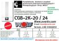 Wolf Kocioł Piec kondensacyjny Gazowy CGB-2K-20 24kw Sprzedaż,Serwis,Części do kotłów