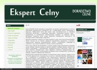 Strona internetowa z Ekspert Celny