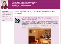 Teresa Zalewska - Lek. Spec. Psychiatra