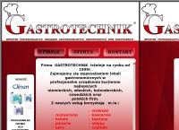 Strona internetowa z Gastrotechnik