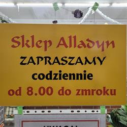 Alladyn. Sklep. Matyja J.