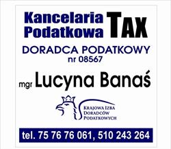 Banaś Lucyna, mgr. Kancelaria podatkowa