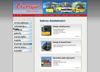 Strona internetowa z Transgór Mysłowice SA