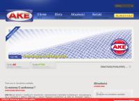 Strona internetowa z Ake