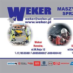 PHU Weker Sprzedaż Serwis Wynajem maszyny budowlane