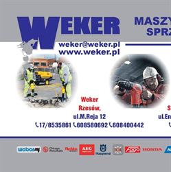 PHU Weker Sprzedaż Serwis Wynajem maszyny budowlane
